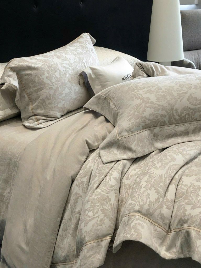 MARK CROSS SATIN VELVET | 4PCS LUXE INDONECHIA DEGIN FOR HOME | ID: MARKCROS4PCSSTNBARCODE09