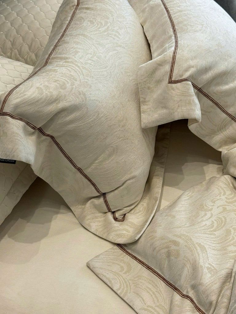 MARK CROSS SATIN VELVET | 4PCS LUXE INDONECHIA DEGIN FOR HOME | ID: MARKCROS4PCSSTNBARCODE12