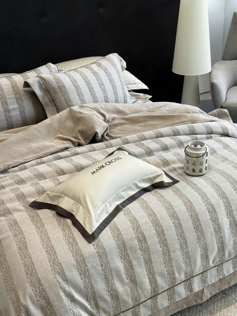 MARK CROSS SATIN VELVET | 4PCS LUXE INDONECHIA DEGIN FOR HOME | ID: MARKCROS4PCSSTNBARCODE13