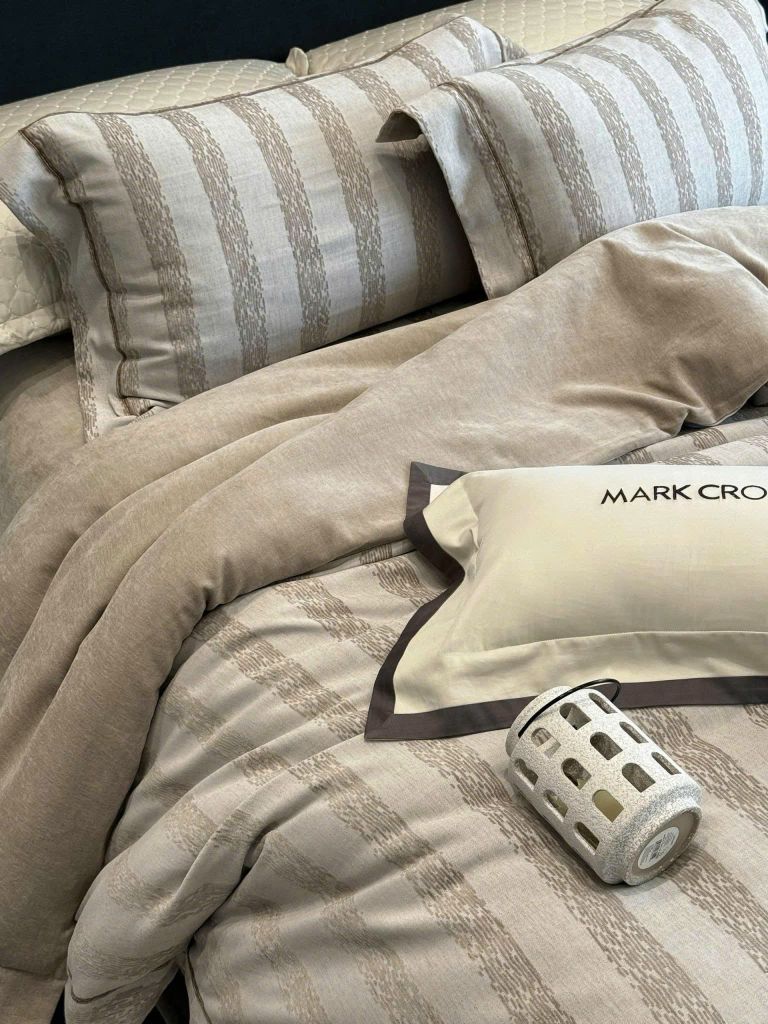 MARK CROSS SATIN VELVET | 4PCS LUXE INDONECHIA DEGIN FOR HOME | ID: MARKCROS4PCSSTNBARCODE13