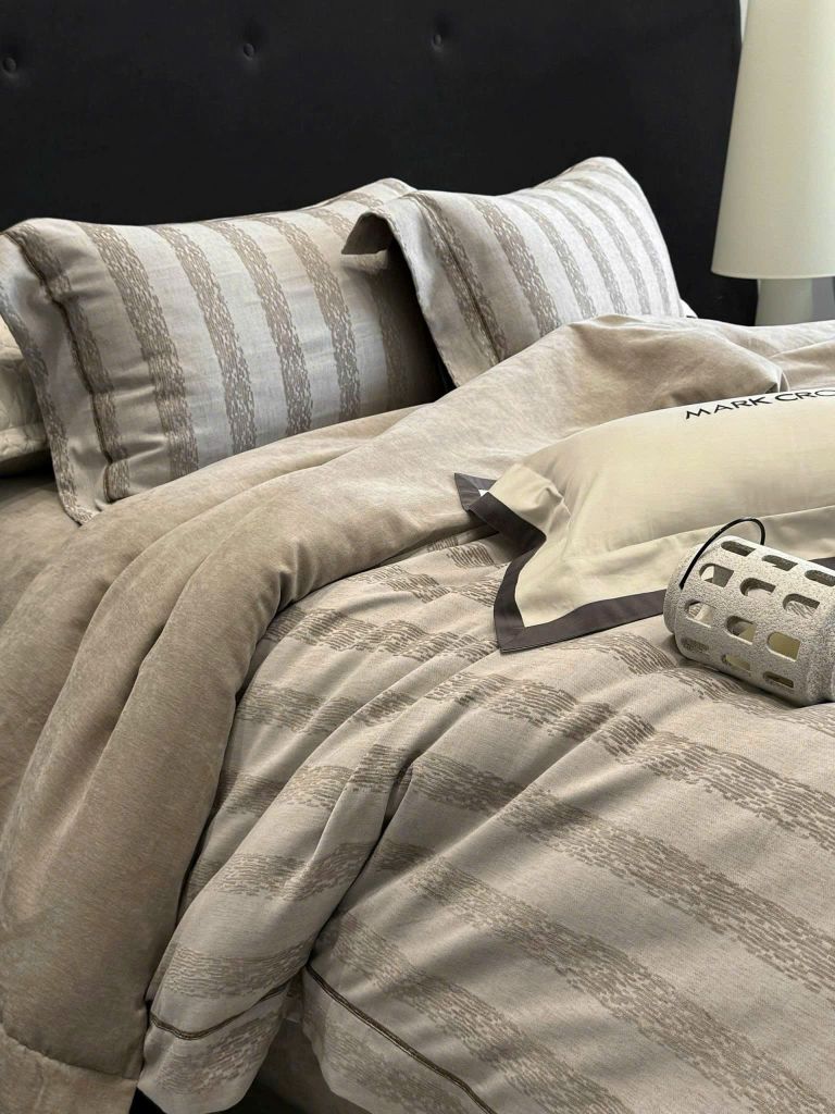 MARK CROSS SATIN VELVET | 4PCS LUXE INDONECHIA DEGIN FOR HOME | ID: MARKCROS4PCSSTNBARCODE13