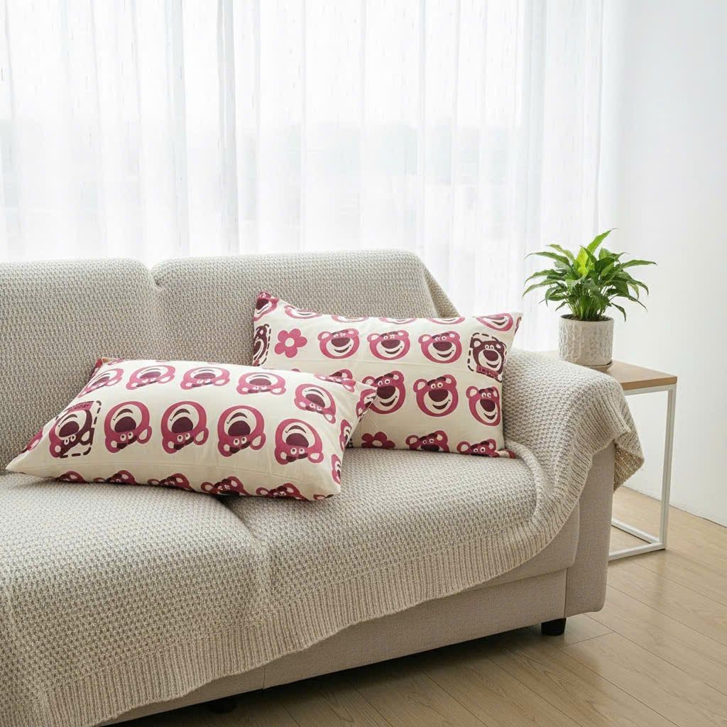 Vỏ Gối Đũi Cotton kích thước 48*74cm | Cotton Linen Pillow Case DeepSleep Everyday | ID PILLOWCASECTLIN4874