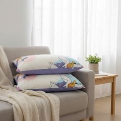 Vỏ Gối Đũi Cotton kích thước 48*74cm | Cotton Linen Pillow Case DeepSleep Everyday | ID PILLOWCASECTLIN4874