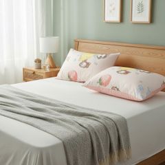 Vỏ Gối Đũi Cotton kích thước 48*74cm | Cotton Linen Pillow Case DeepSleep Everyday | ID PILLOWCASECTLIN4874