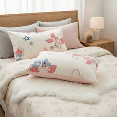 Vỏ Gối Đũi Cotton kích thước 48*74cm | Cotton Linen Pillow Case DeepSleep Everyday | ID PILLOWCASECTLIN4874
