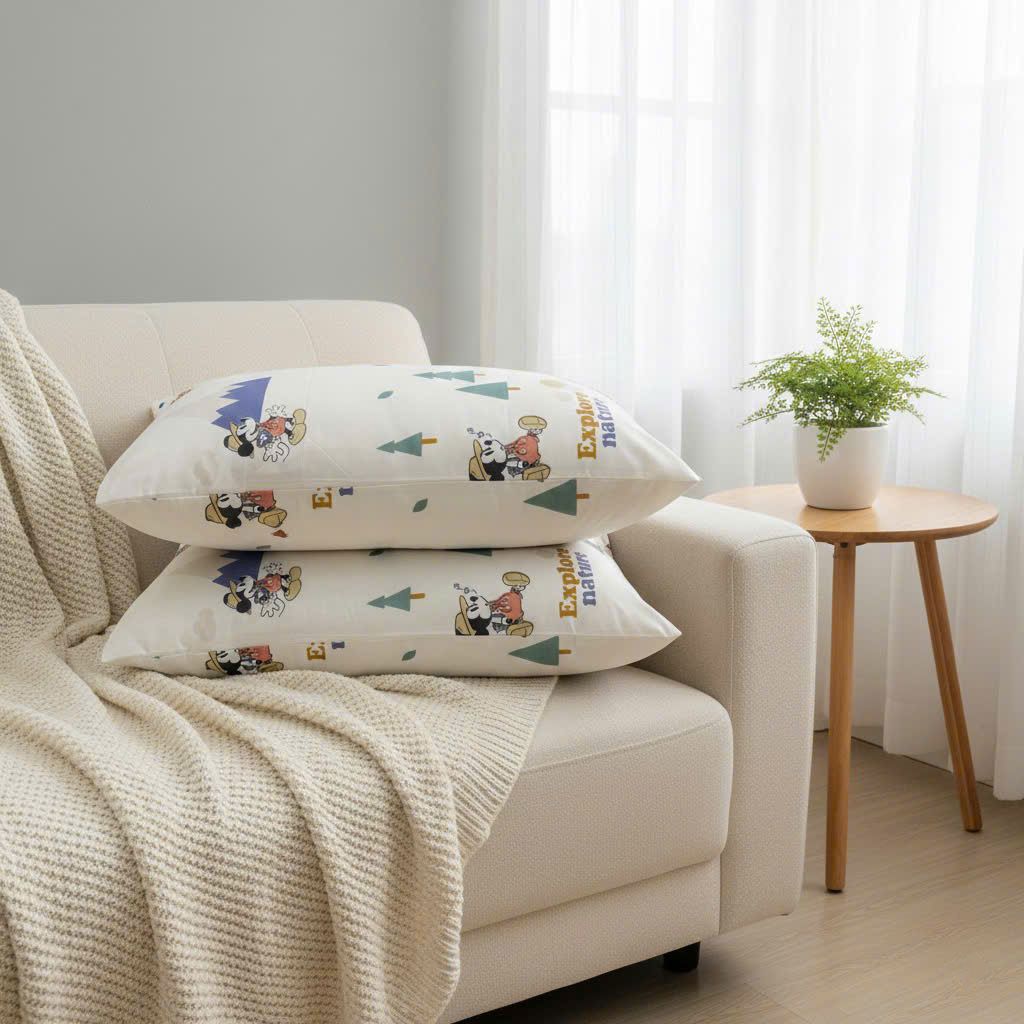 Vỏ Gối Đũi Cotton kích thước 48*74cm | Cotton Linen Pillow Case DeepSleep Everyday | ID PILLOWCASECTLIN4874