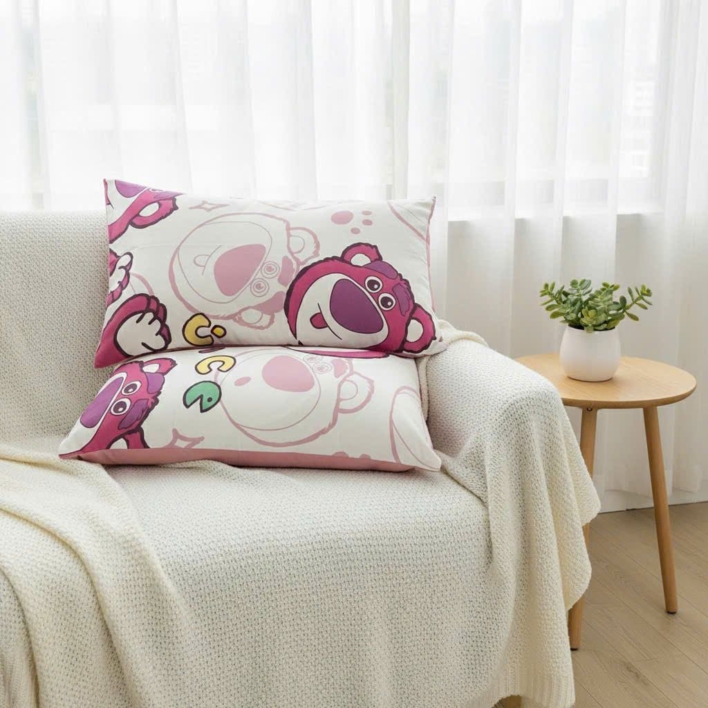 Vỏ Gối Đũi Cotton kích thước 48*74cm | Cotton Linen Pillow Case DeepSleep Everyday | ID PILLOWCASECTLIN4874