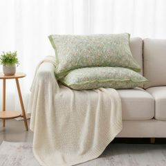 Vỏ Gối Đũi Cotton kích thước 48*74cm | Cotton Linen Pillow Case DeepSleep Everyday | ID PILLOWCASECTLIN4874