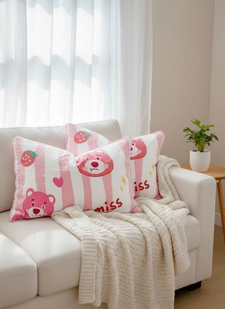 Vỏ Gối Đũi Cotton kích thước 48*74cm | Cotton Linen Pillow Case DeepSleep Everyday | ID PILLOWCASECTLIN4874