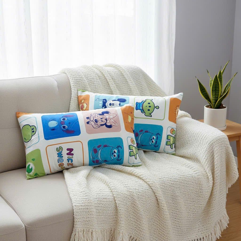 Vỏ Gối Đũi Cotton kích thước 48*74cm | Cotton Linen Pillow Case DeepSleep Everyday | ID PILLOWCASECTLIN4874