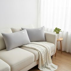 Vỏ Gối Đũi Cotton kích thước 48*74cm | Cotton Linen Pillow Case DeepSleep Everyday | ID PILLOWCASECTLIN4874