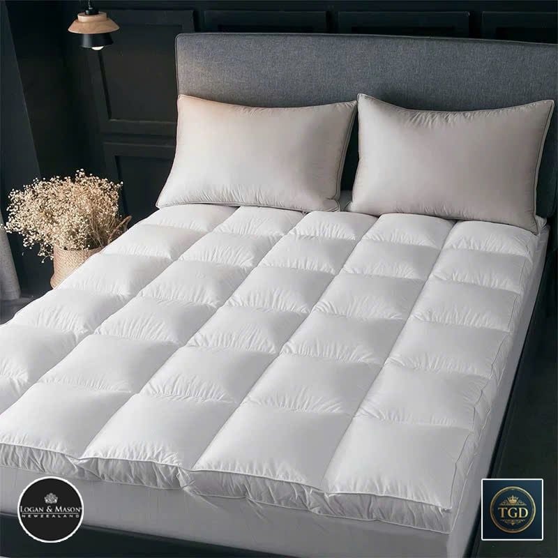 Logan&Mason Topper Microfiber Luxe Ultra Soft | Topper Khách Sạn Cao Cấp T233 Lông Vũ Nhân Tạo | ID: LMTOPPERMICRO