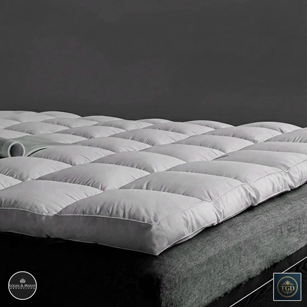 Logan&Mason Topper Microfiber Luxe Ultra Soft | Topper Khách Sạn Cao Cấp T233 Lông Vũ Nhân Tạo | ID: LMTOPPERMICRO