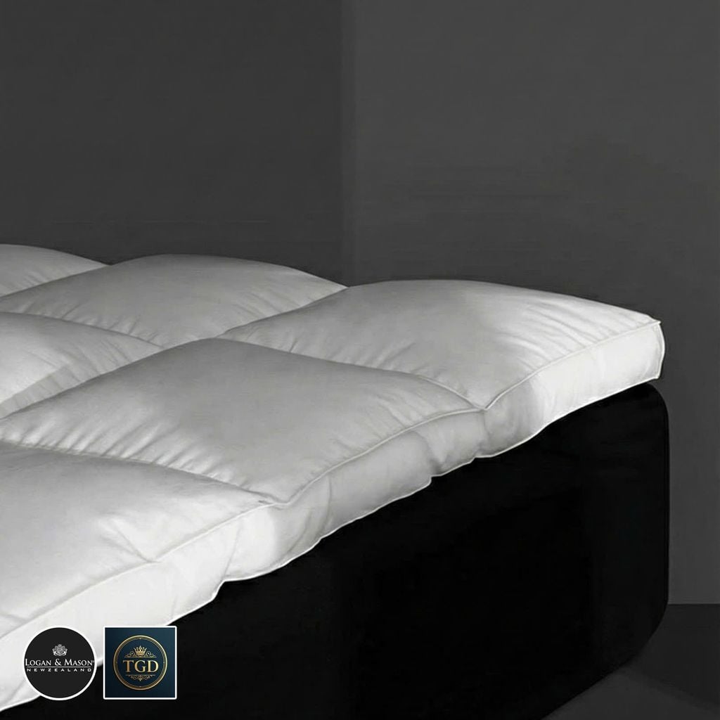 Logan&Mason Topper Microfiber Luxe Ultra Soft | Topper Khách Sạn Cao Cấp T233 Lông Vũ Nhân Tạo | ID: LMTOPPERMICRO