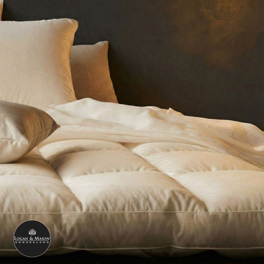 Logan&Mason Topper Microfiber Luxe Ultra Soft | Topper Khách Sạn Cao Cấp T233 Lông Vũ Nhân Tạo | ID: LMTOPPERMICRO