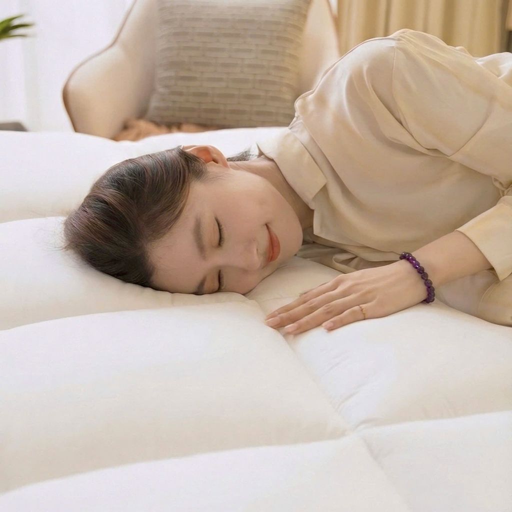 Logan&Mason Topper Microfiber Luxe Ultra Soft | Topper Khách Sạn Cao Cấp T233 Lông Vũ Nhân Tạo | ID: LMTOPPERMICRO