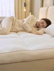 Logan&Mason Topper Microfiber Luxe Ultra Soft | Topper Khách Sạn Cao Cấp T233 Lông Vũ Nhân Tạo | ID: LMTOPPERMICRO