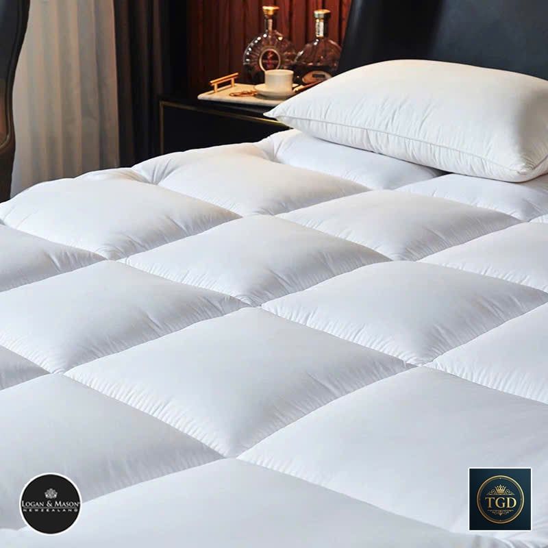 Logan&Mason Topper Microfiber Luxe Ultra Soft | Topper Khách Sạn Cao Cấp T233 Lông Vũ Nhân Tạo | ID: LMTOPPERMICRO