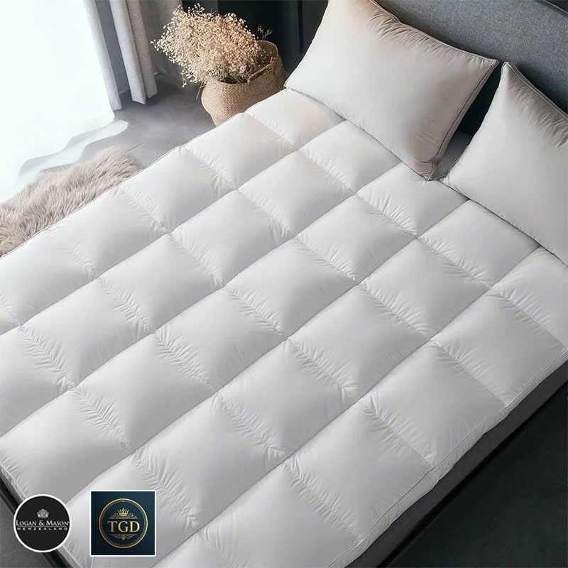 Logan&Mason Topper Microfiber Luxe Ultra Soft | Topper Khách Sạn Cao Cấp T233 Lông Vũ Nhân Tạo | ID: LMTOPPERMICRO