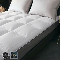 Logan&Mason Topper Microfiber Luxe Ultra Soft | Topper Khách Sạn Cao Cấp T233 Lông Vũ Nhân Tạo | ID: LMTOPPERMICRO