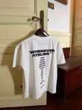 ÁO "WHENEVER" ARC LOGO T-SHIRT / WHITE