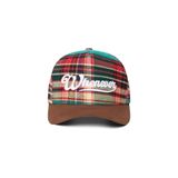 “WHENEVER” PLAID SURDECAP / FOREST