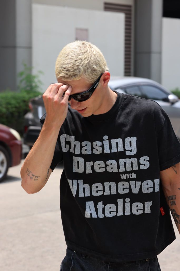 ÁO "WHENEVER" SS26 CDWWA T-SHIRT / BLACK