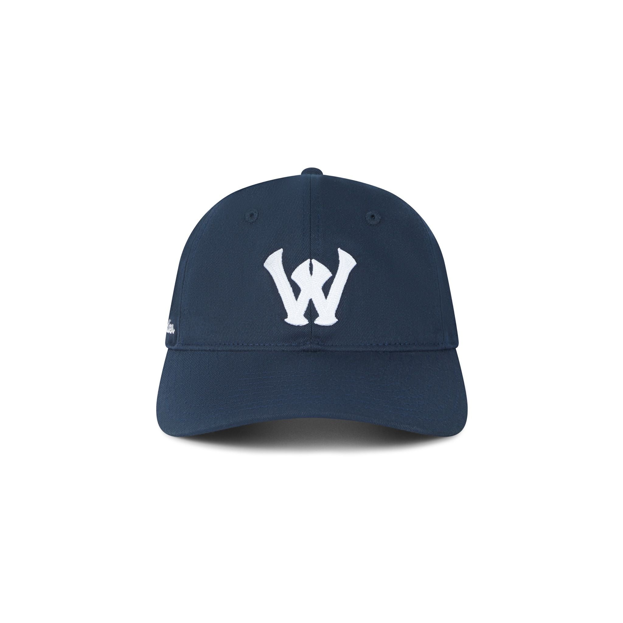 WHENEVER W BALLPARK HAT / NAVY