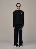 ÁO “WHENEVER” LITTLE BEAR LONGSLEEVES T-SHIRT / BLACK
