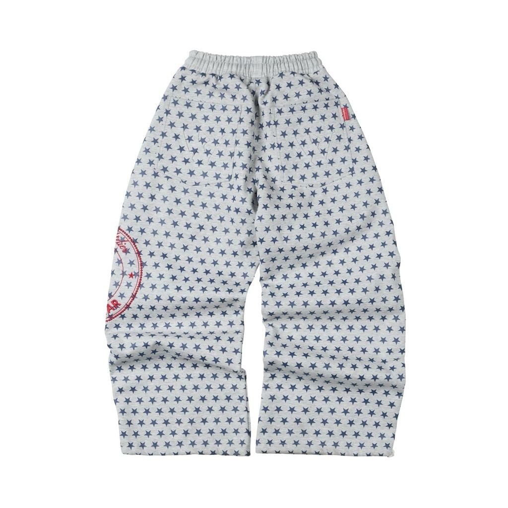 “WHENEVER” SUPER STAR SWEATPANTS / PREMIUM GREY