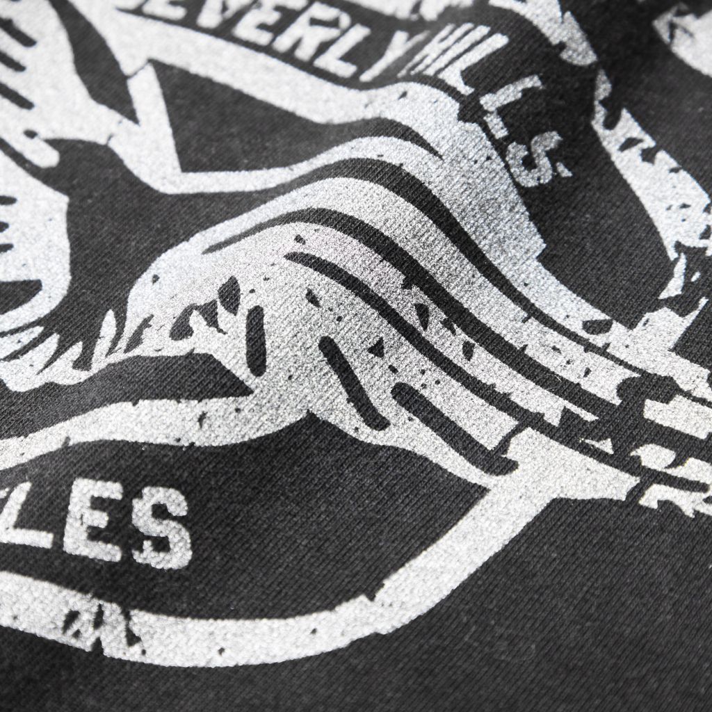 “WHENEVER” WASHED LONGSLEEVE / BLACK