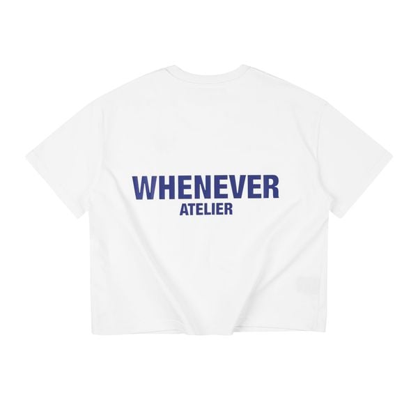 “WHENEVER” W BASIC T-SHIRT / WHITE NAVY – CÔNG TY CỔ PHẦN WHENEVER ATELIER