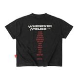 ÁO "WHENEVER" ARC LOGO T-SHIRT / BLACK