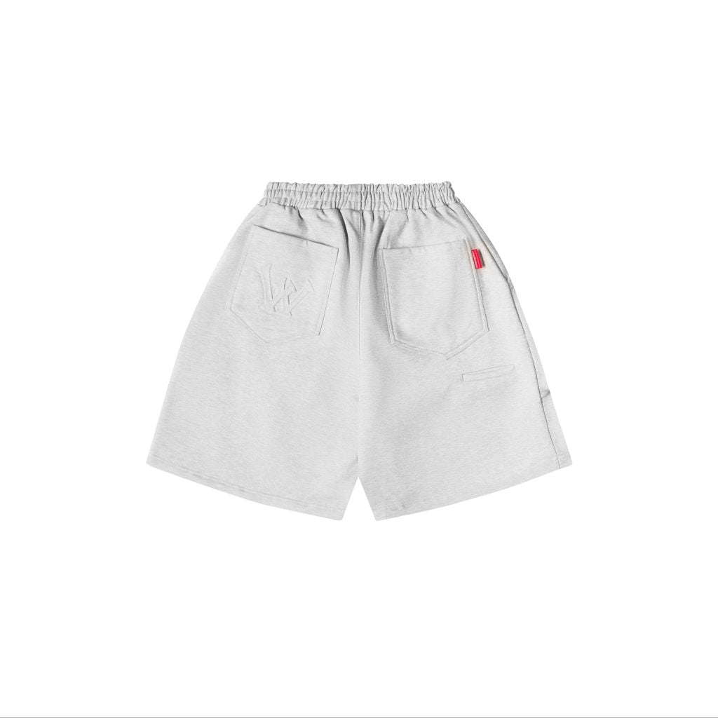 “WHENEVER” BAGGY SWEATSHORTS VER2 / PREMIUM GREY