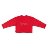 “WHENEVER” BEAR LONG SLEEVES T-SHIRT / RED