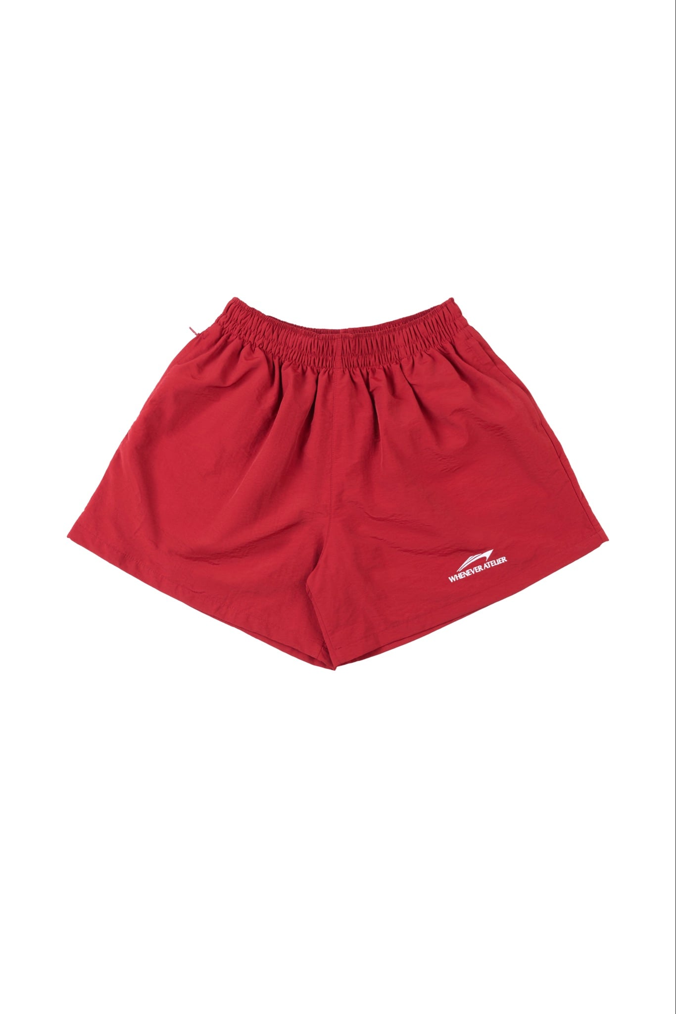QUẦN "WHENEVER" YATCH LOGO SHORTS/ RED