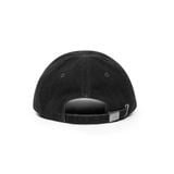 “WHENEVER” WASHED DENIM HAT / BLACK
