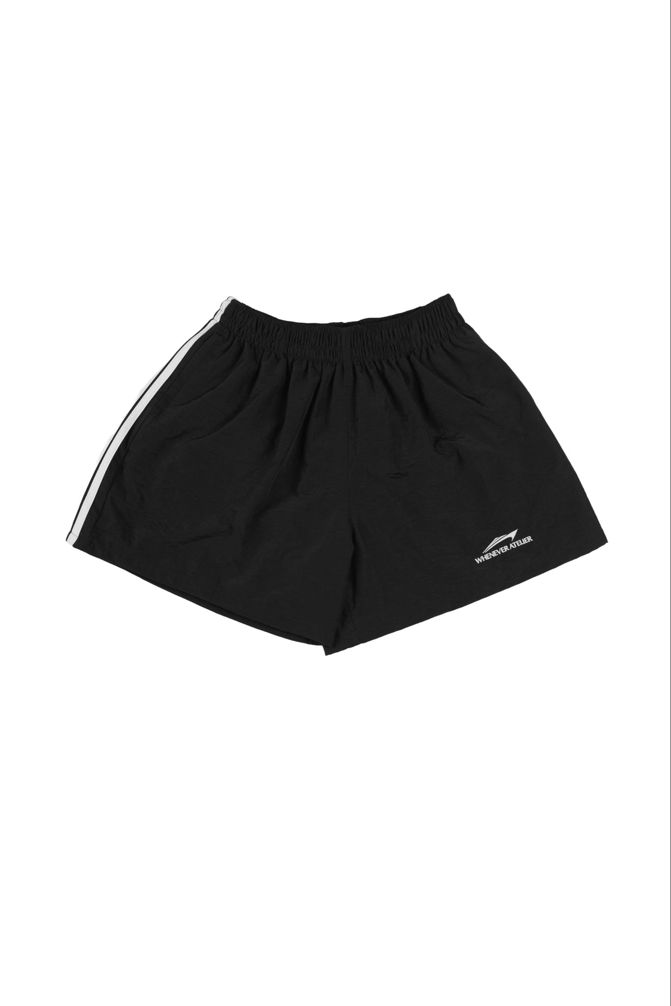 WHENEVER ATELIER Yatch Logo Shorts / Black 商品圖 1