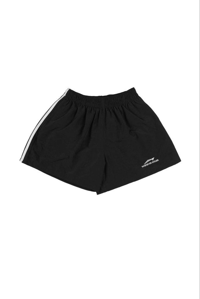 QUẦN "WHENEVER" YATCH LOGO SHORTS/ BLACK