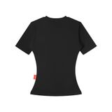ÁO “WHENEVER” SCRIPT BABY TEE / BLACK
