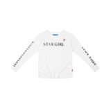 ÁO TAY DÀI  “WHENEVER” STAR GIRL LONG SLEEVE / WHITE