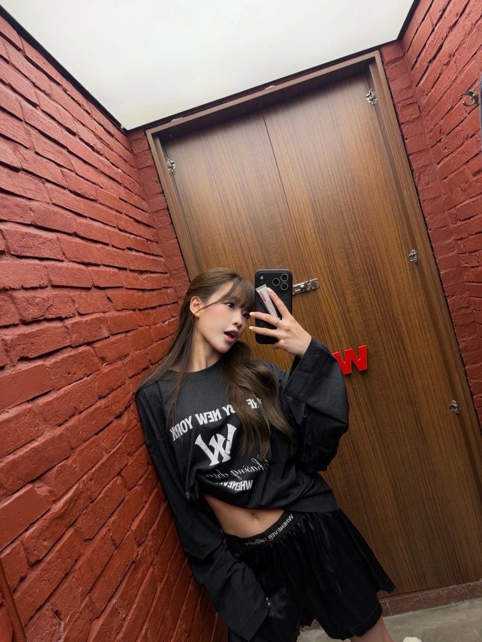 “WHENEVER“ CLOUDLINE LONGSLEEVE / BLACK FADED