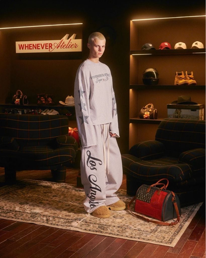 “WHENEVER” SUPER STAR LONGSLEEVE T-SHIRT / GREY