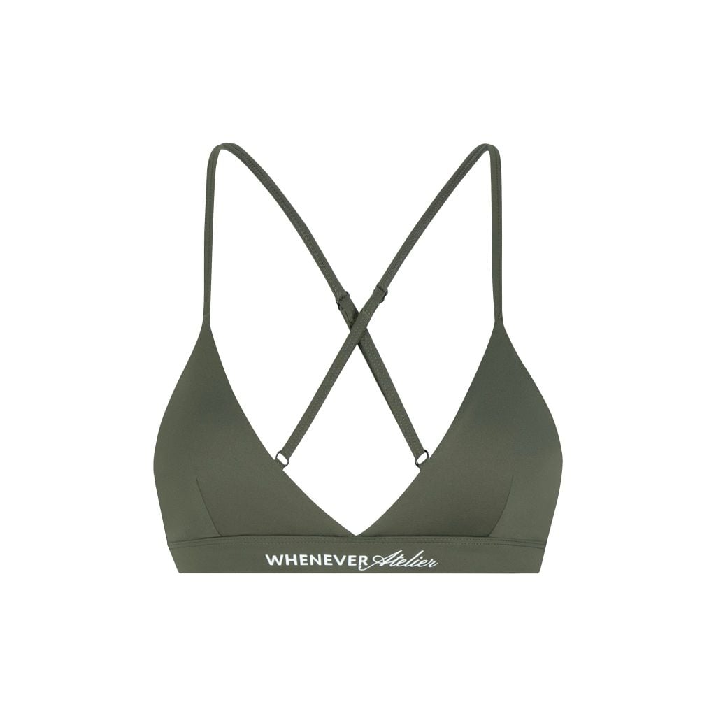 "WHENEVER" FLATTERING BRA / OLIVE