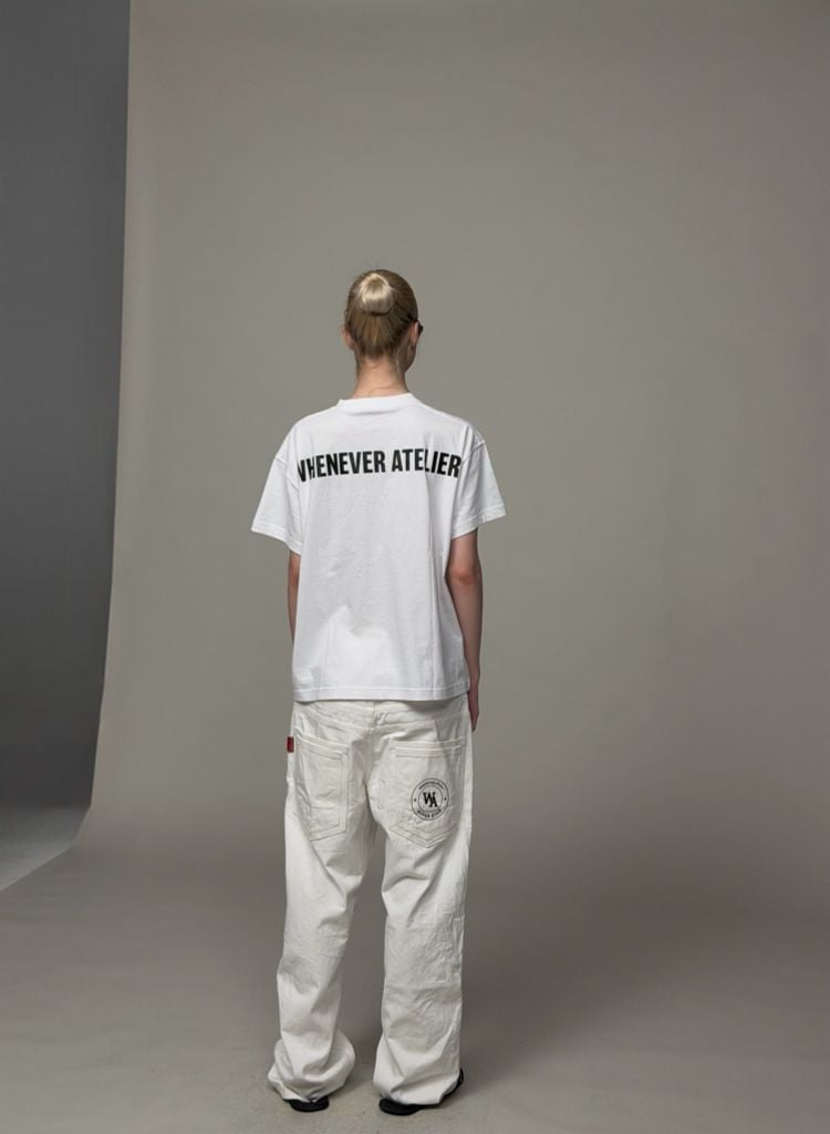 QUẦN DÀI “WHENEVER” BASIC DENIM PANTS / WHITE