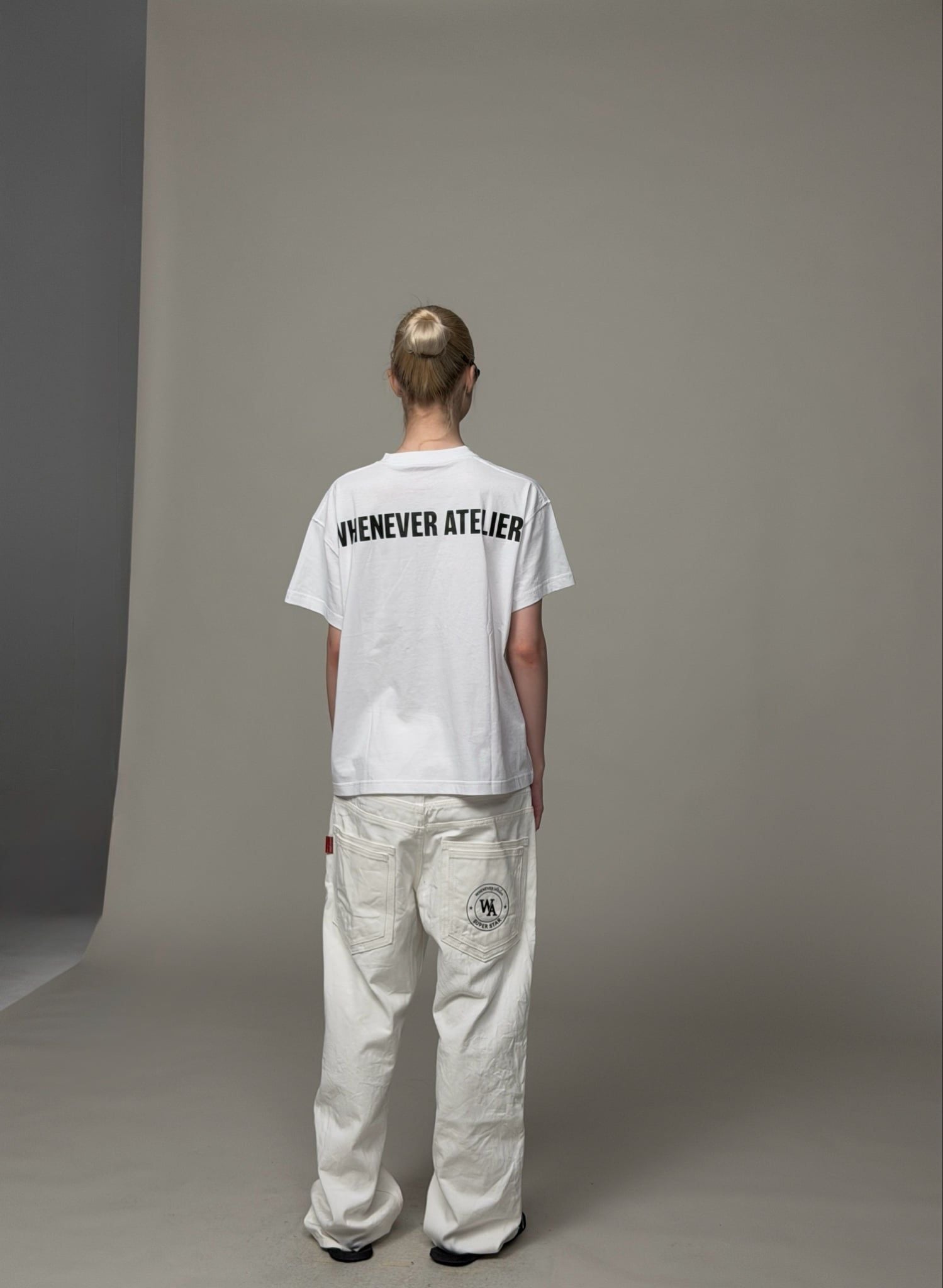 QUẦN DÀI “WHENEVER” BASIC DENIM PANTS / WHITE