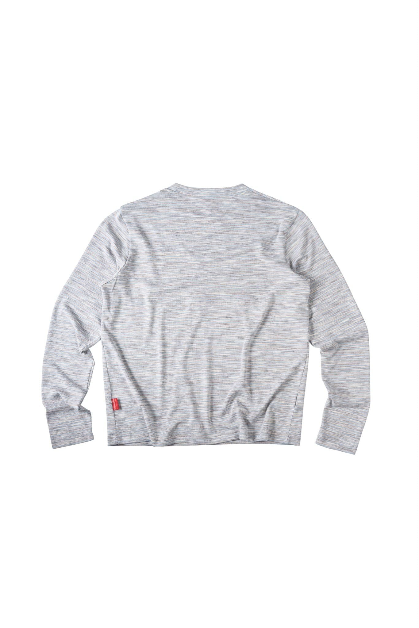 ÁO TAY DÀI "WHENEVER" EMBROIDERED  LOGO 26 LONG SLEEVE/ GREY