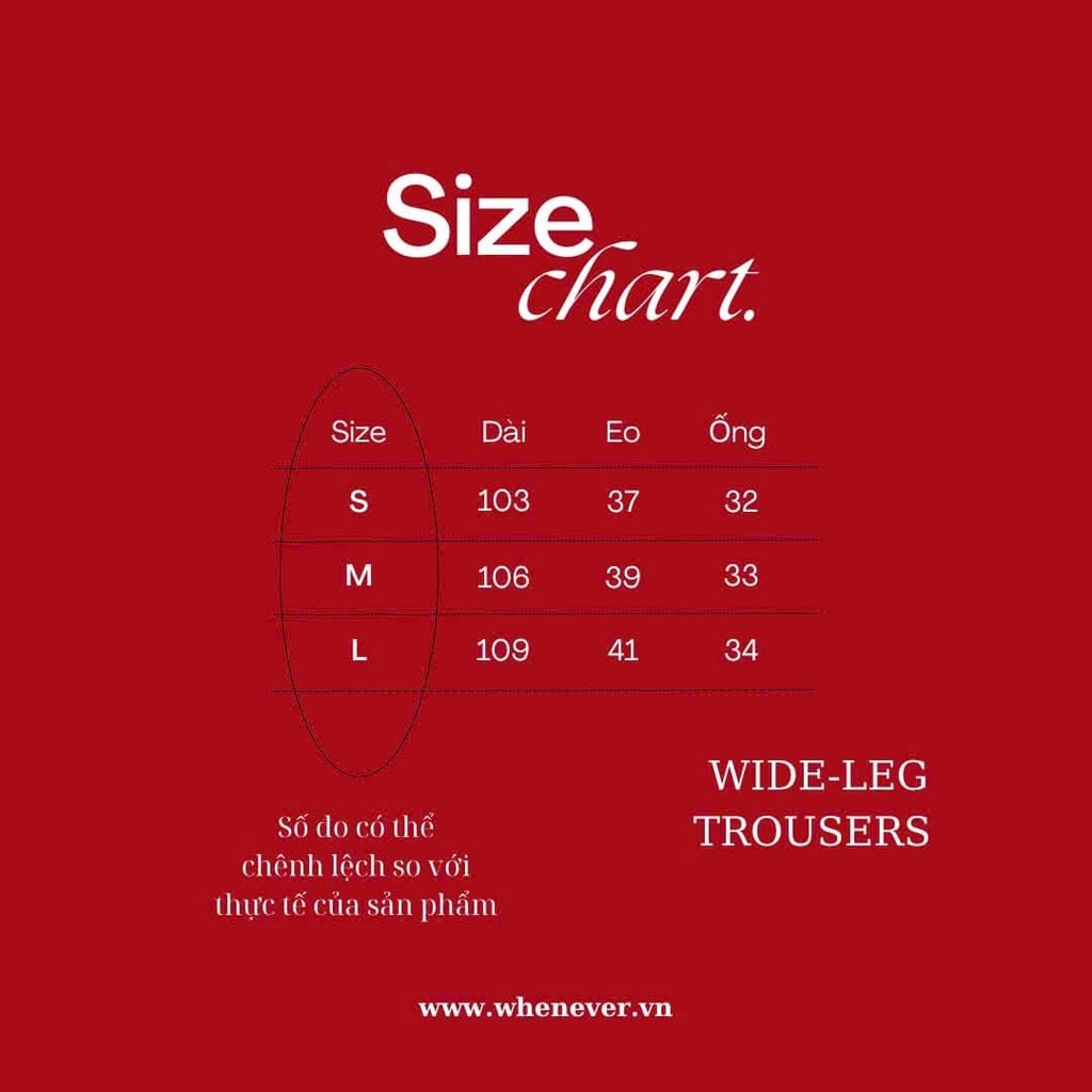 "WHENEVER" WIDE-LEG TROUSERS / BROWN