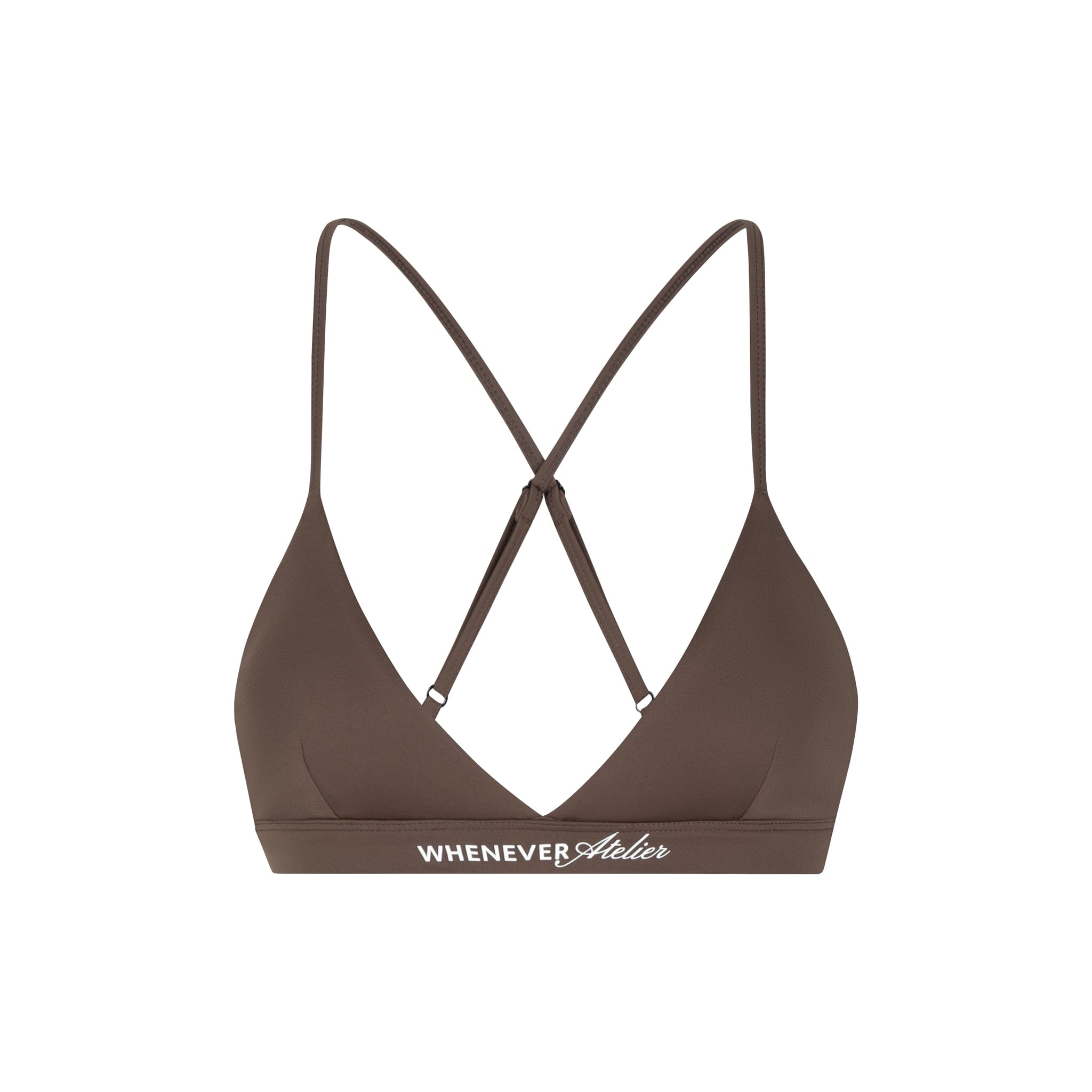 "WHENEVER" FLATTERING BRA / CHOCO