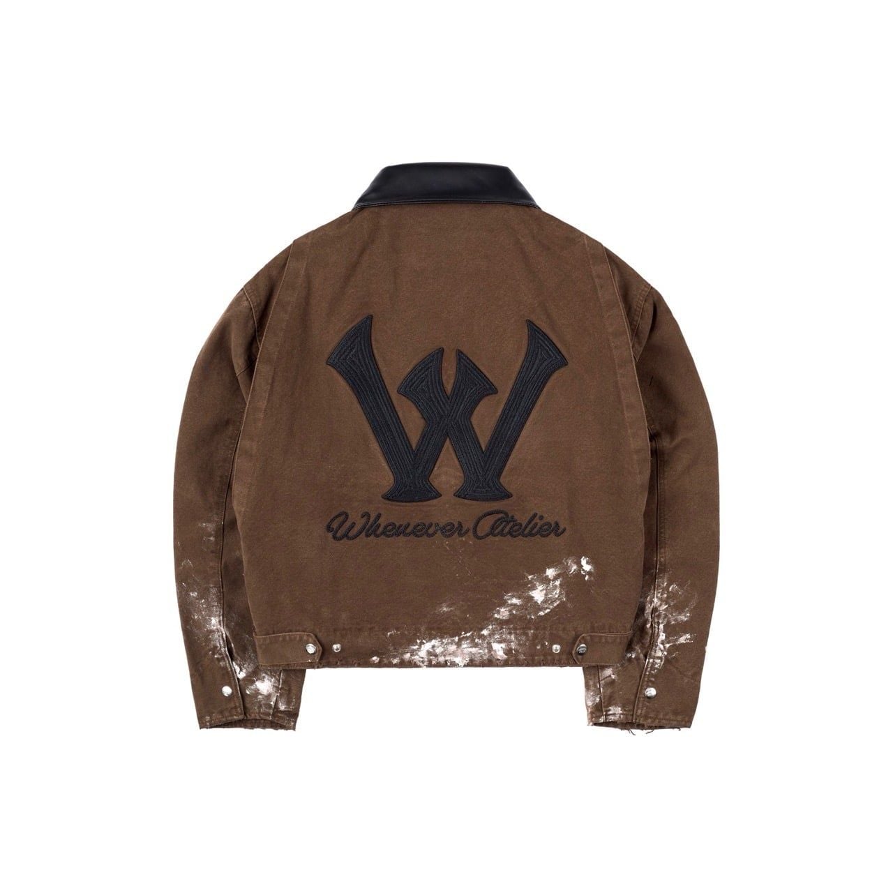 ÁO KHOÁC "WHENEVER" PAINTED JACKET / BROWN
